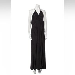 Calypso St. Barth Halterneck Long Dress - Size Small